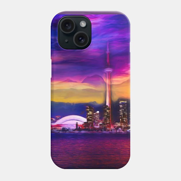 Night Lights Phone Case by jasminaseidl