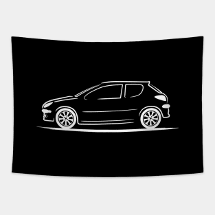 Peugeot 206 White Tapestry