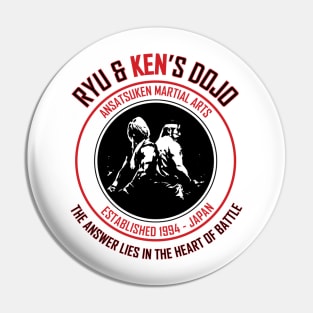 Ryu & Ken's Dojo Pin