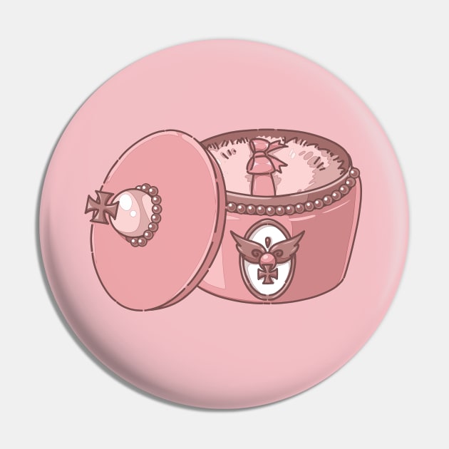 Cute pink vintage style cosmetics Pin by AnGo