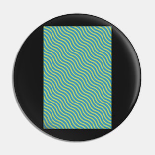 Waves pattern Pin