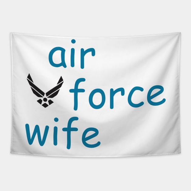 air force wife Tapestry by Vortex.Merch