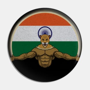 Cheetah India Pin