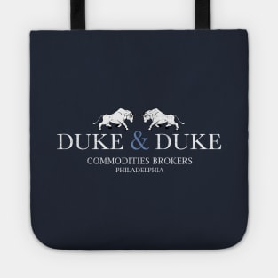Duke & Duke Commodities Brokers - Vintage logo Tote
