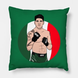 brandon moreno mexican pride Pillow