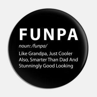 Funny Papa Funpa Description Quote Pin