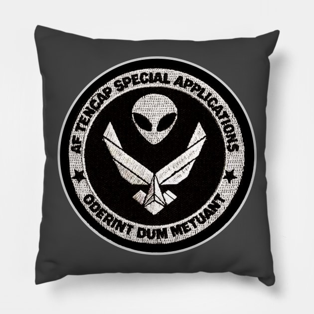 TENCAP Patch Pillow by Spacestuffplus