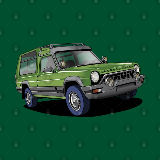 Green Matra-Simca Rancho by Webazoot