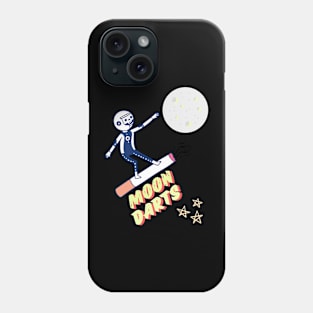 Moon darts Phone Case