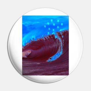 Surf USA Pin