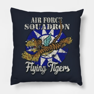 Flying Tigers Bomber // Vintage AVG Pillow