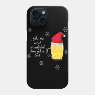 It's The Most Wonderful Time For A Beer Phone Case