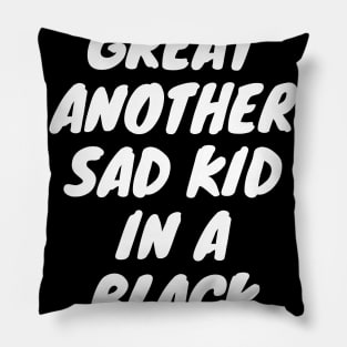 Your Go To Black Shirt Pillow