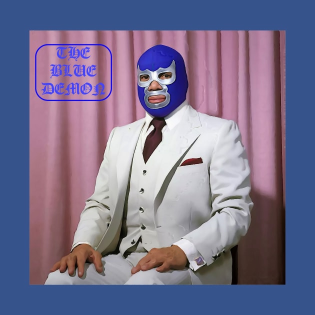 The Blue Demon oil paint by ryanmpete
