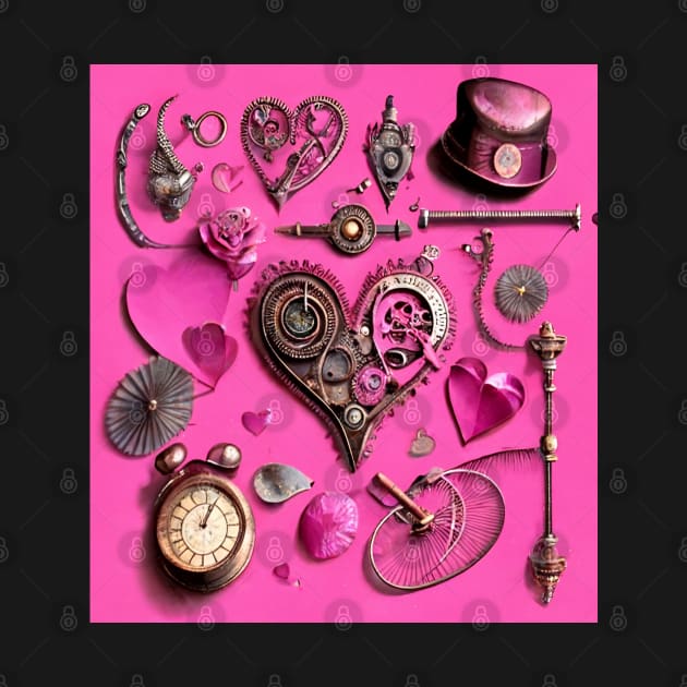 Steampunk Valentine by mw1designsart