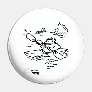 Ape Kayaks among the Ice Floes Pin