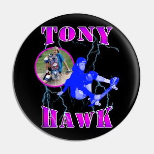 Tony Hawk Rap Tee Pin