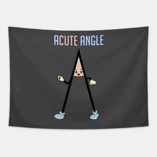 A cute acute angle Tapestry