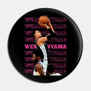 Wembanyama Iconic Shot Pin