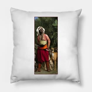 Master of the Hounds by Gerome Pillow