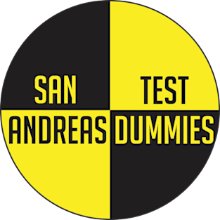 The San Andreas Test Dummies Logo Option Magnet