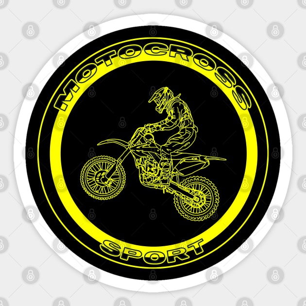 Motocross sport 2 - Motocross - Sticker