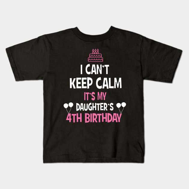 4th birthday girl shirt