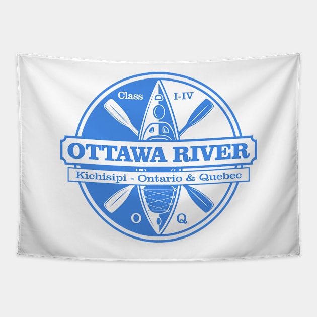 Ottawa River (K3) Tapestry by grayrider