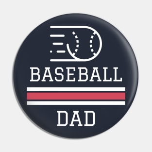 Baseball Dad Pin