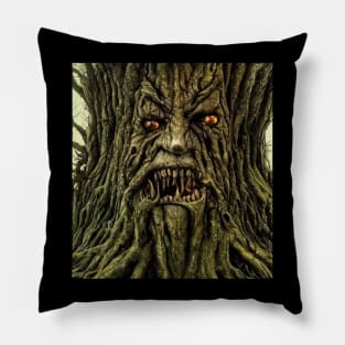 Oak Tree Horror Pillow