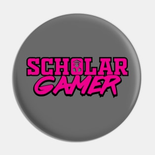 Scholar Gamer Pin