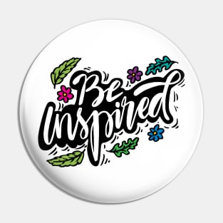 Be inspired phrase and doodle elements. Pin