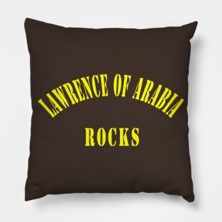 Lawrence of Arabia Rocks Pillow
