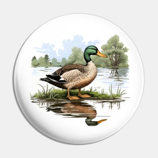 Mallard Pin