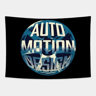 Automotion Logo Tapestry