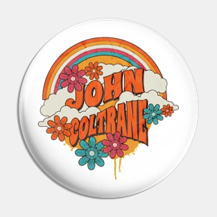 Retro Rainbow - John Coltrane Pin