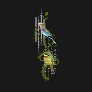 Bee-Eater - Lilac breastet Roller - Birds - Tropical - Africa T-Shirt