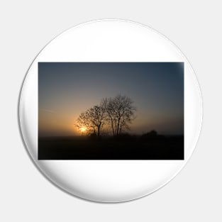 Misty Sunset Pin