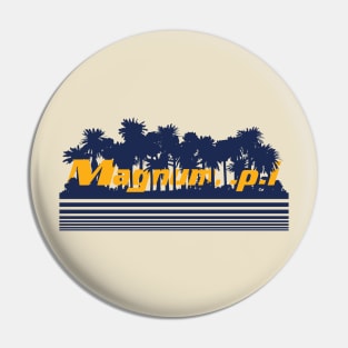 Magnum PI - Palm Trees Pin