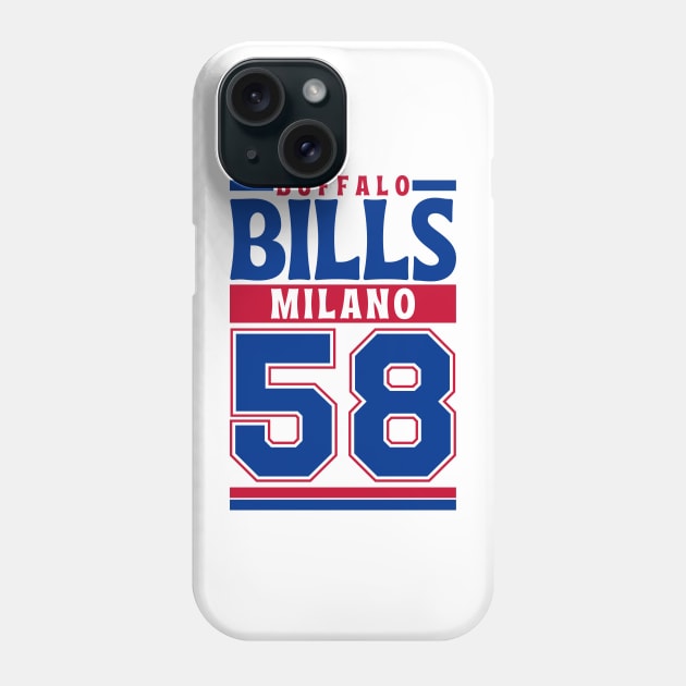 Buffalo Bills Milano 58 American Football Edition 3 Phone Case by Astronaut.co