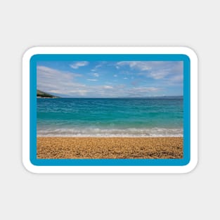 Zlatni Rat on Brac Island, Croatia Magnet