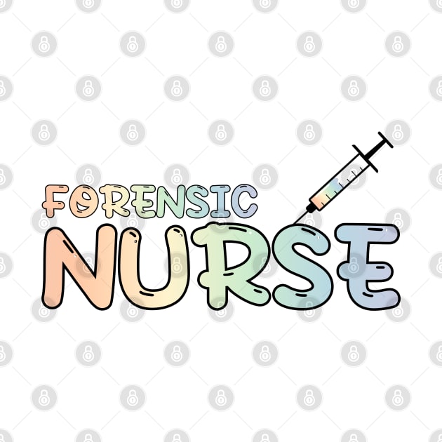 Forensic Nurse Rainbow by MedicineIsHard