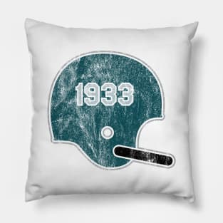 Philadelphia Eagles Year Founded Vintage Helmet Pillow