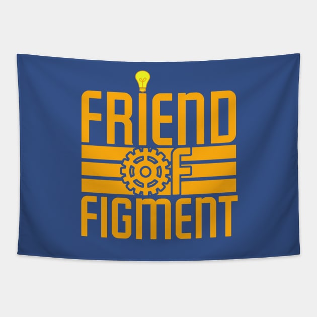 Friend of Figment Tapestry by PopCultureShirts