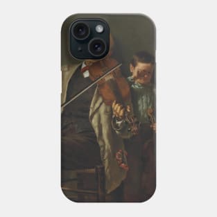 The Duet by John George Brown Phone Case