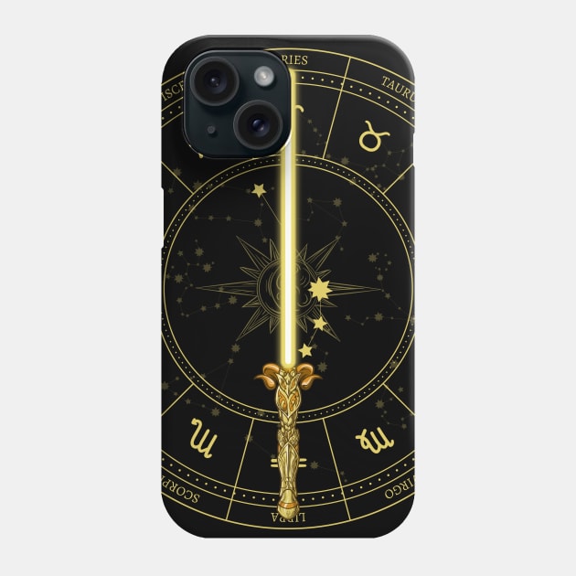 saint lightsaber aries Phone Case by FamiFriki_V