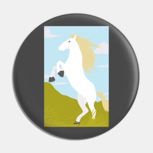 Tina's Horse Poster Pin