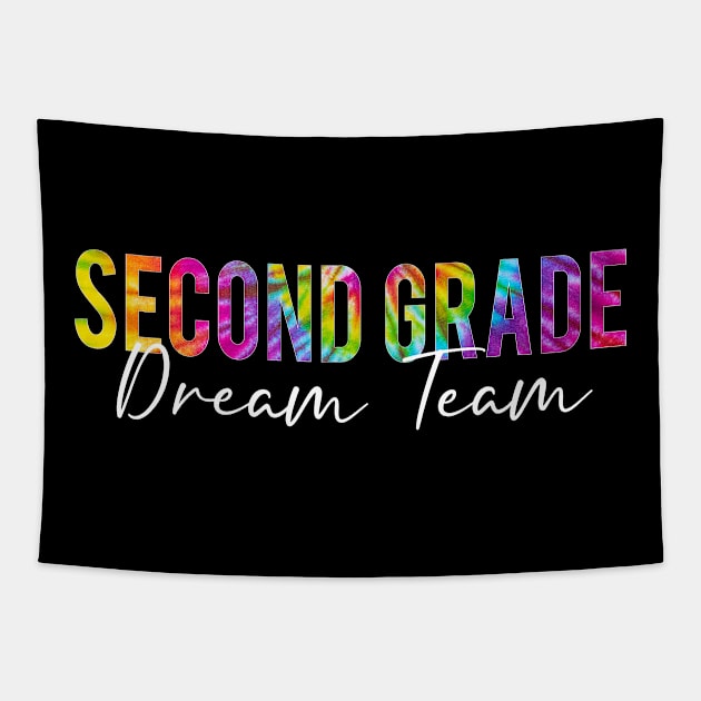 Second Grade Dream Team Students Teachers Back to School Tapestry by Ene Alda