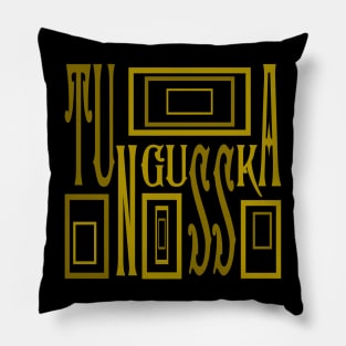 Unique Lettering T-Shirt Design Pillow