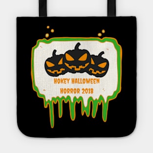 Hokey Halloween Horror 2018 Logo Tee Tote